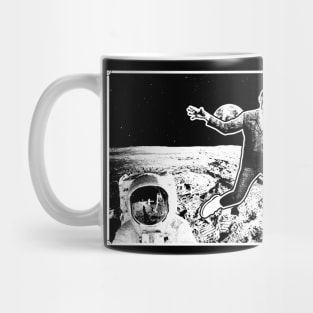 Pee Wee On The Moon Mug